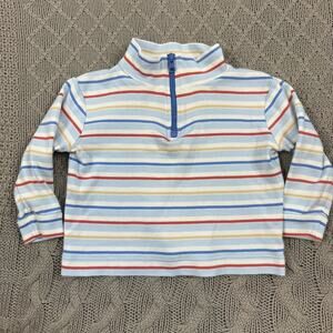 Classic Prep Boutique Striped 1/4 Zip Pullover ~ 9/12M